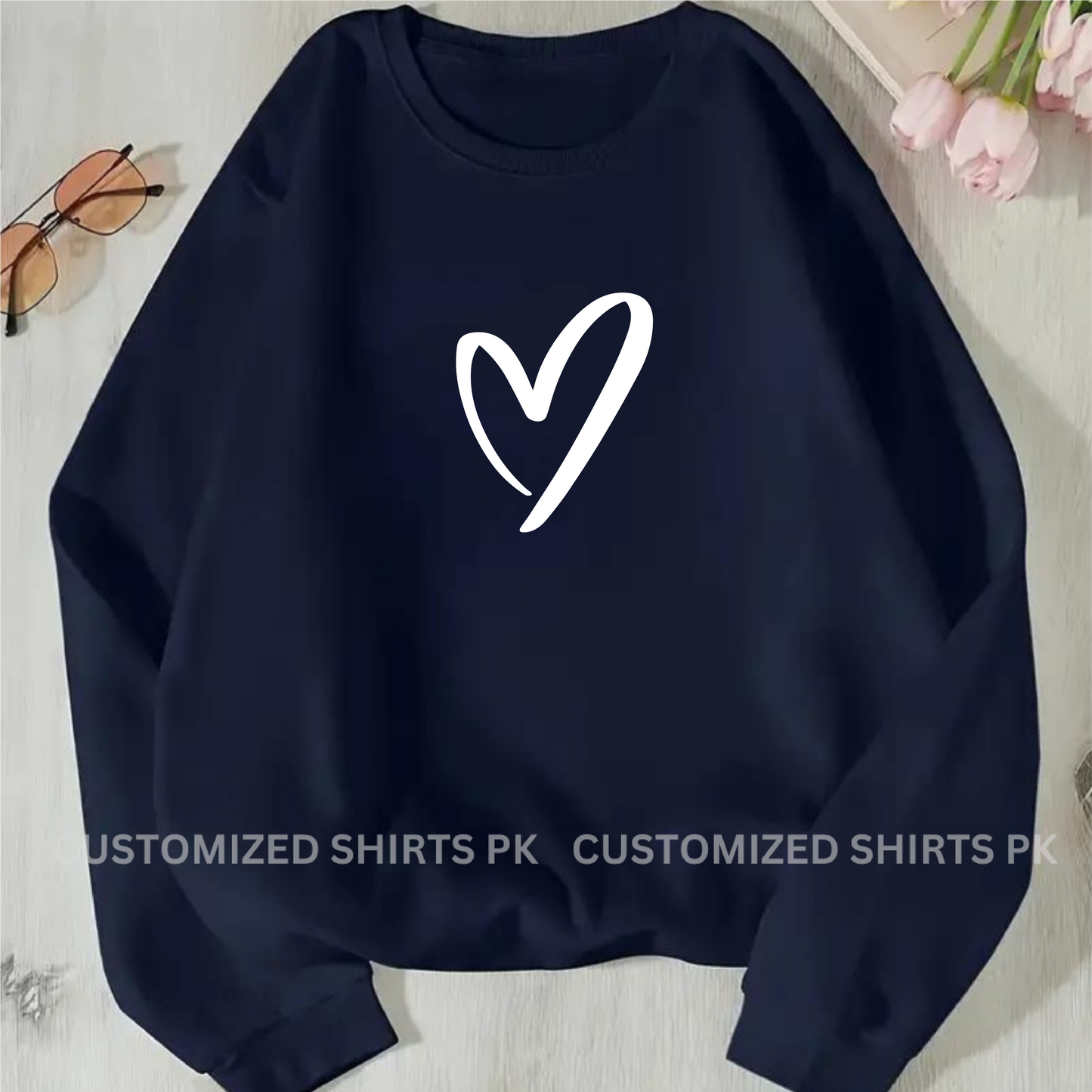 HEART SWEATSHIRT