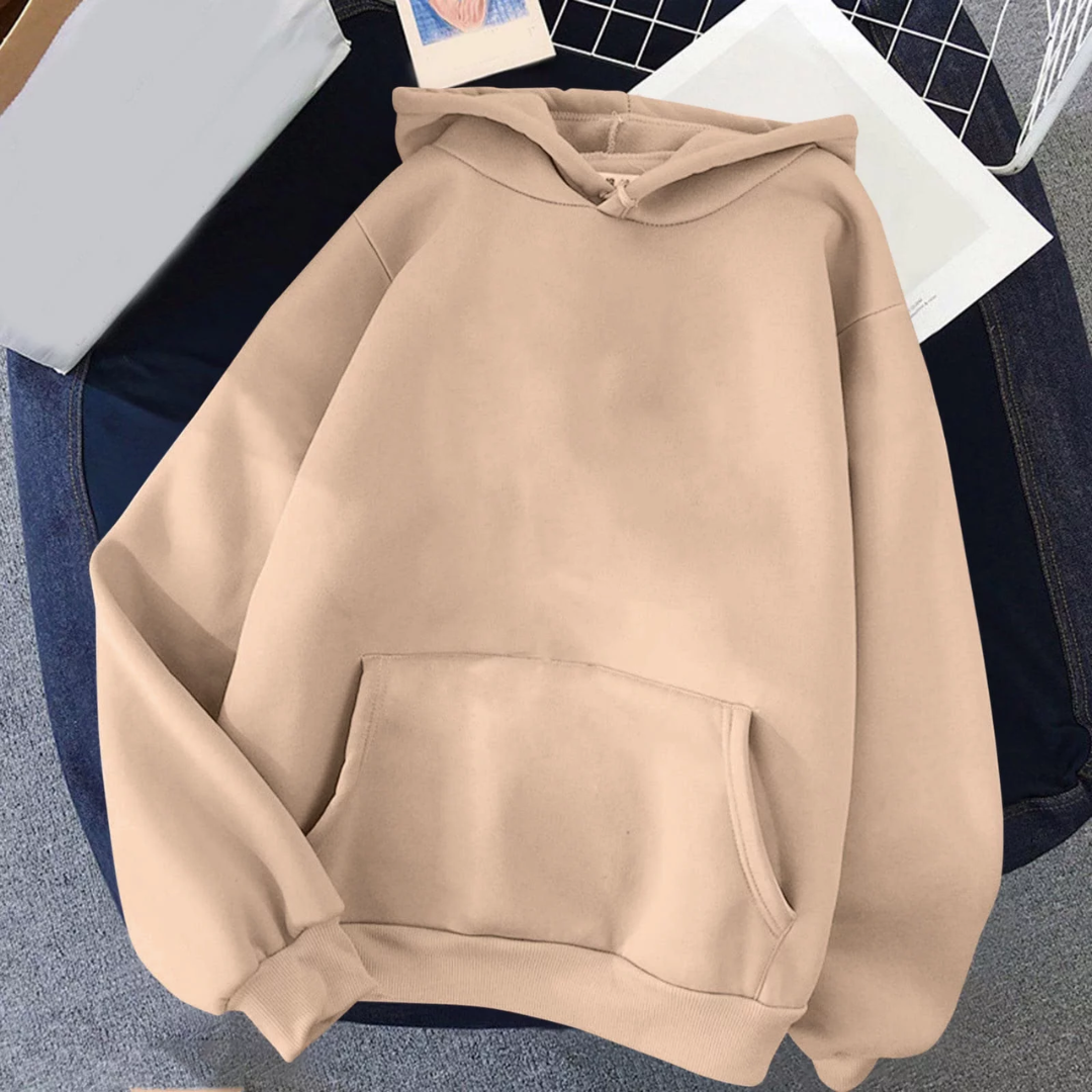 Basic Beige Hoodie