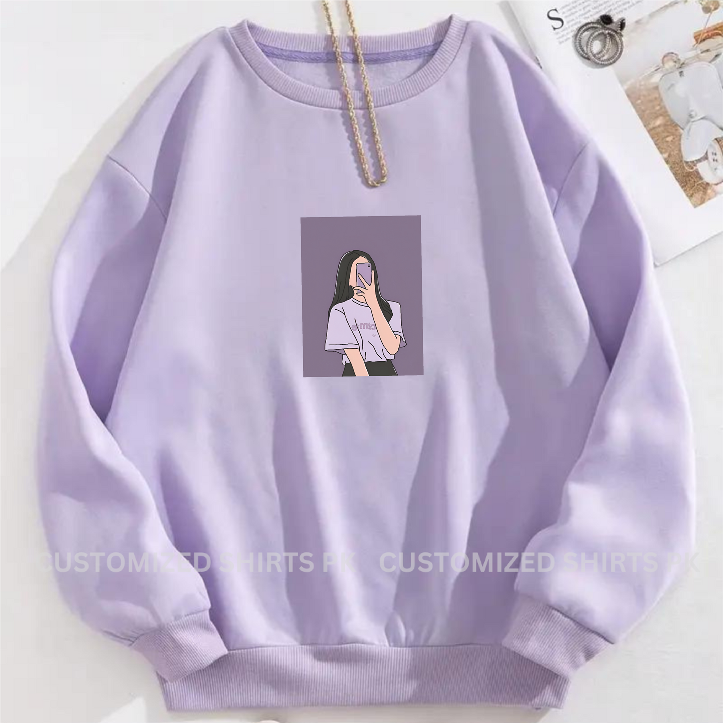 SELFIE SWEATSHIRT