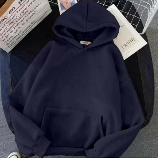 Basic Navy Hoodie