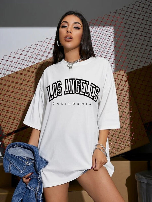 LA Graphics Oversized T-shirt