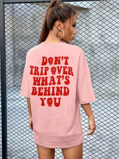 Letter Graphic Oversized T-shirt