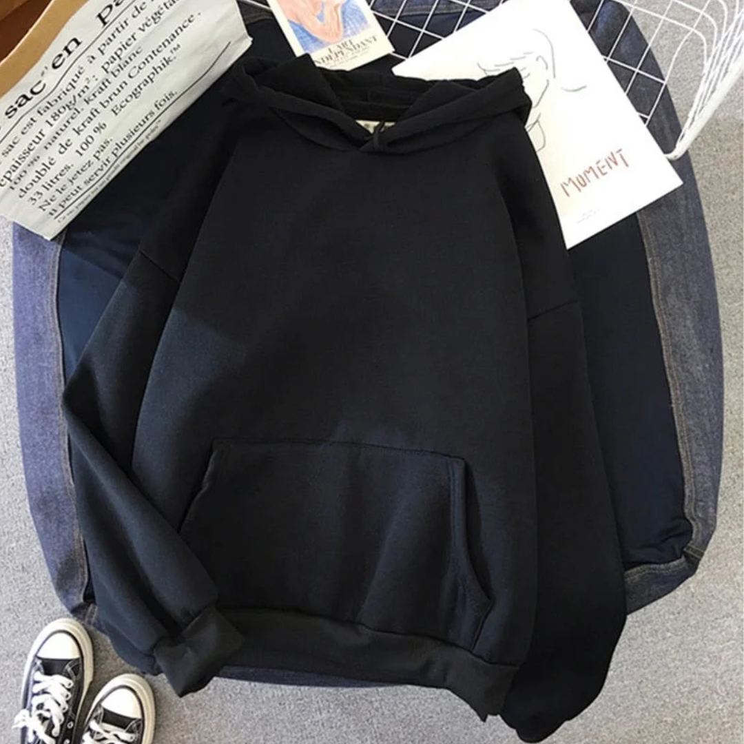 Basic Black Hoodie