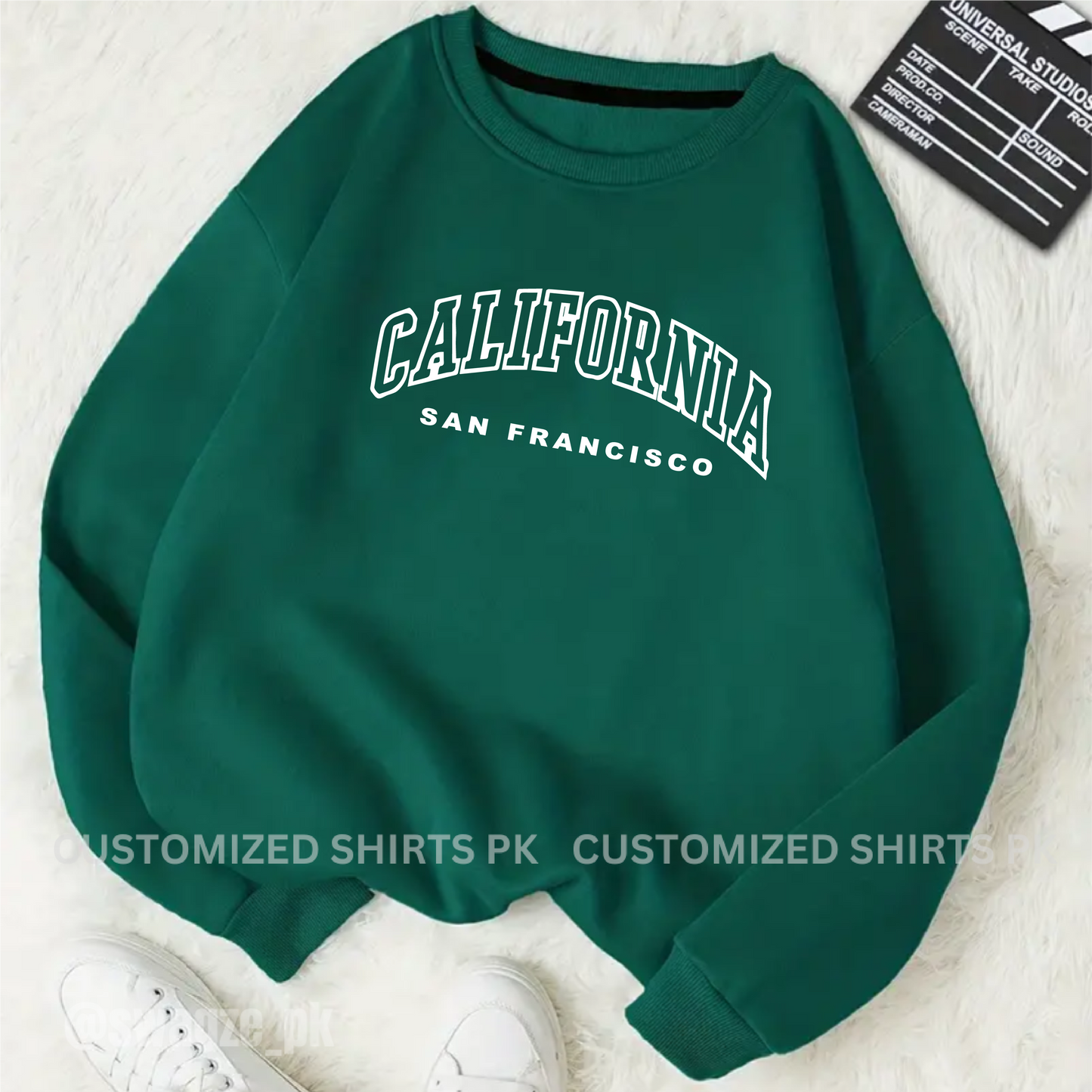 GRAPHIC LETTER SWEATSHIRT