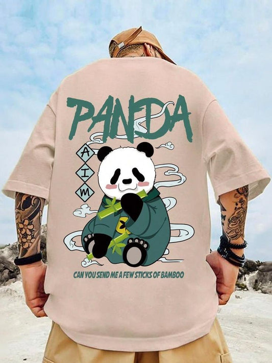 Cute Panda Oversized T-shirt