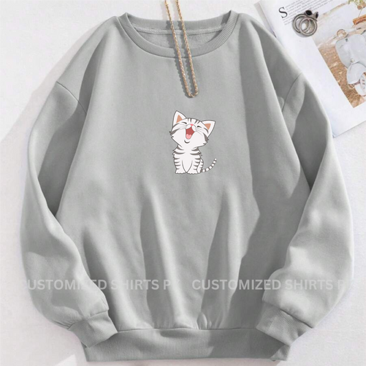 CUTE CAT SWEATSHIRT