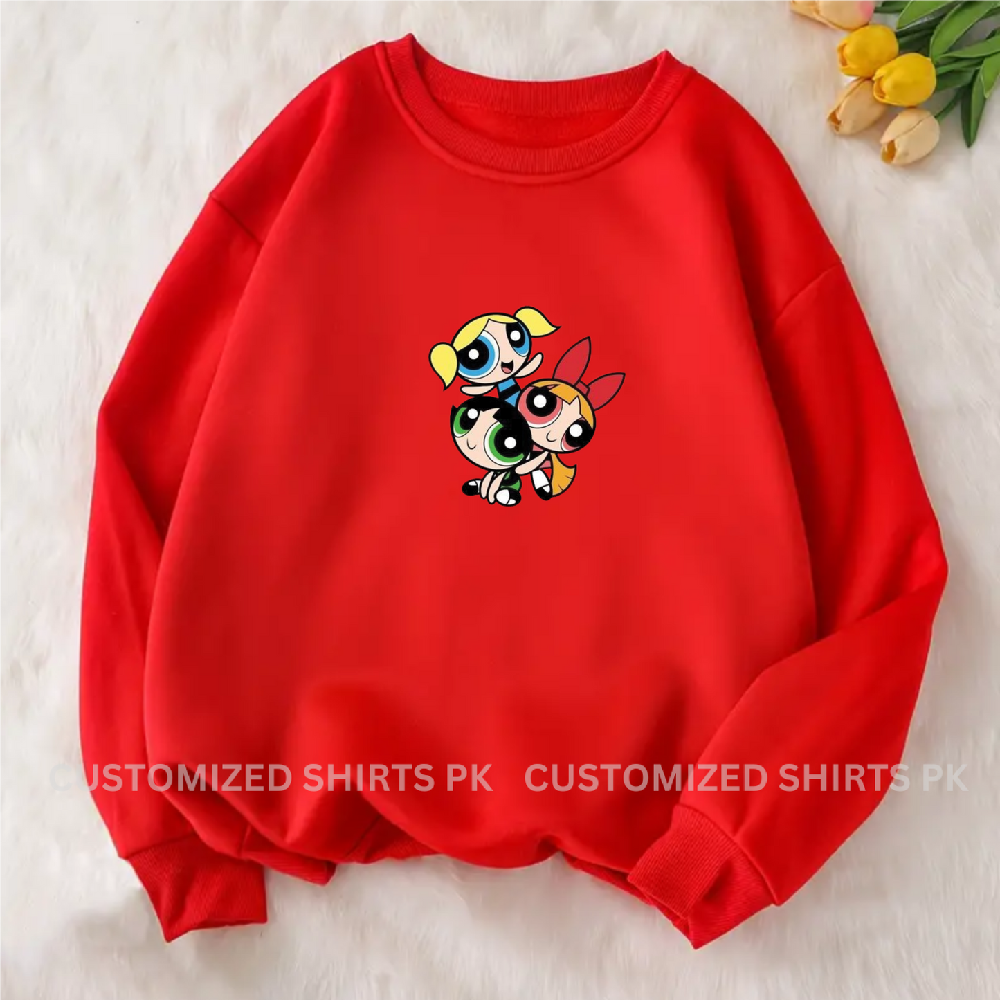 POWERGIRLS RED SWEATSHIRT