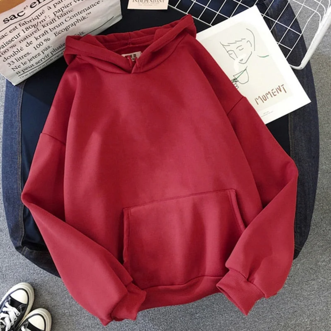 Basic Red Hoodie