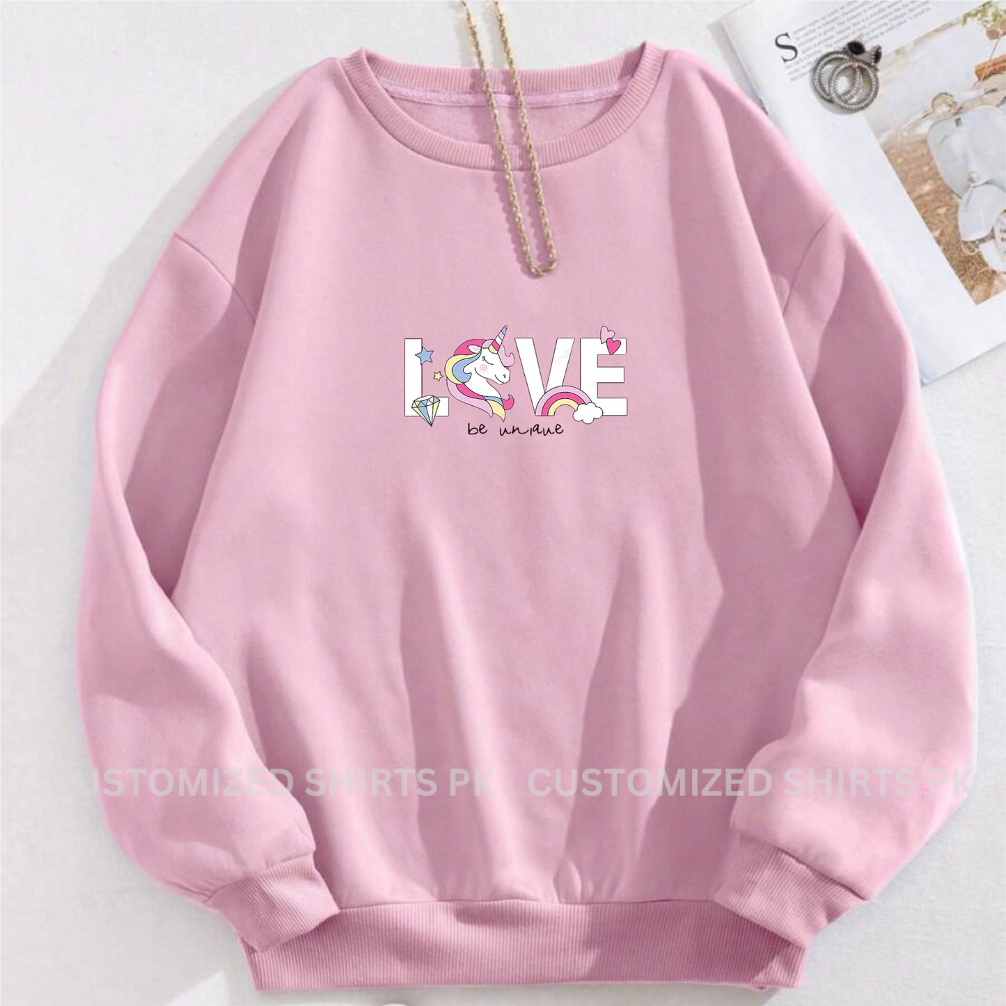 LOVE PINK SWEATSHIRT