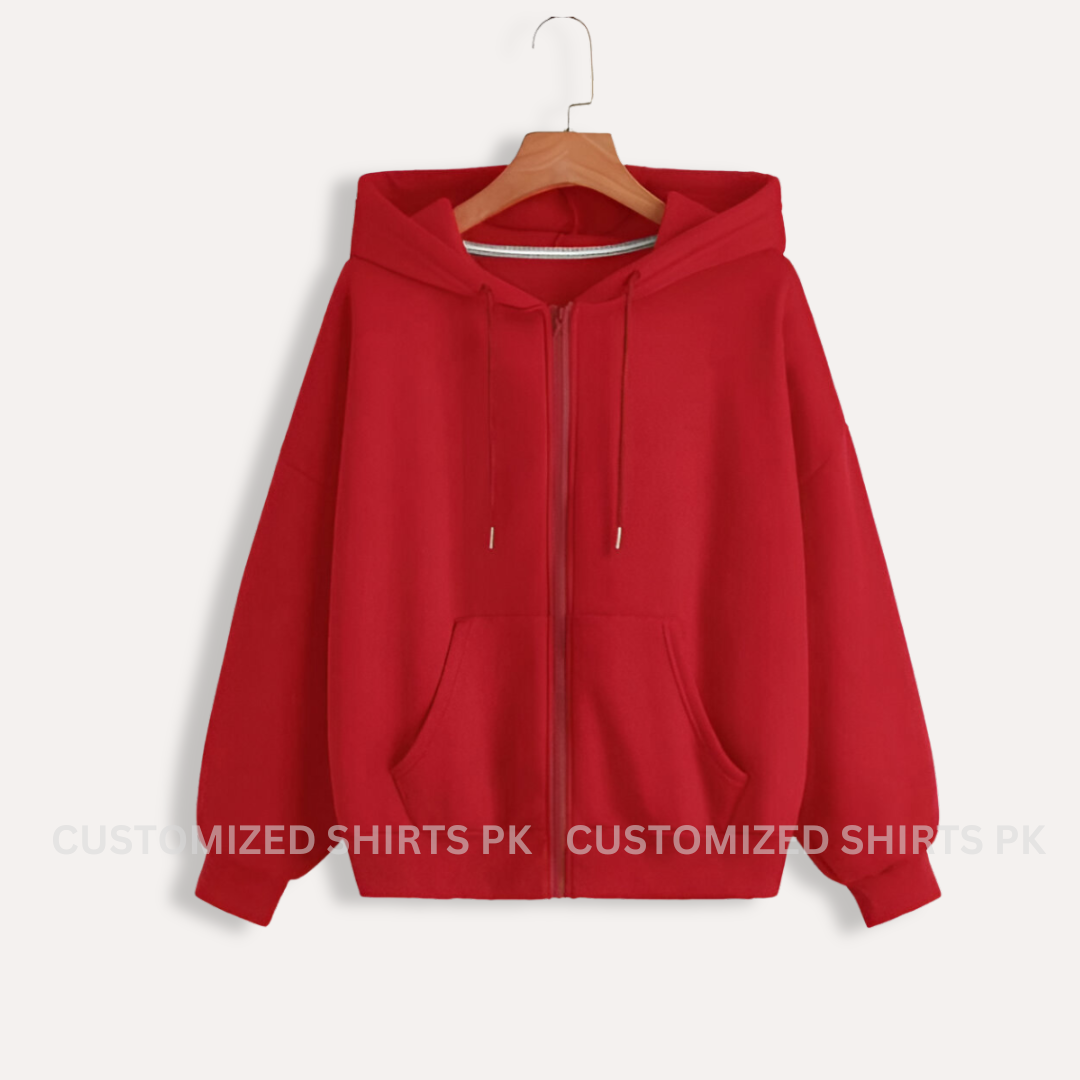 Basic Red Zipper