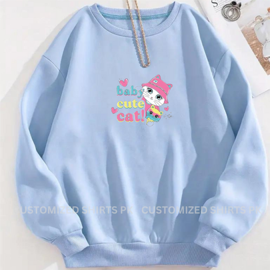 BABY CAT SWEATSHIRT