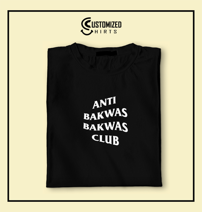 Anti Bakwas Club Tshirt