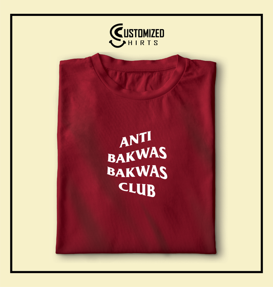 Anti Bakwas Club Tshirt