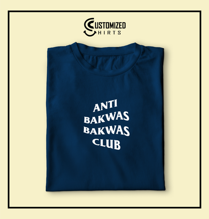 Anti Bakwas Club Tshirt