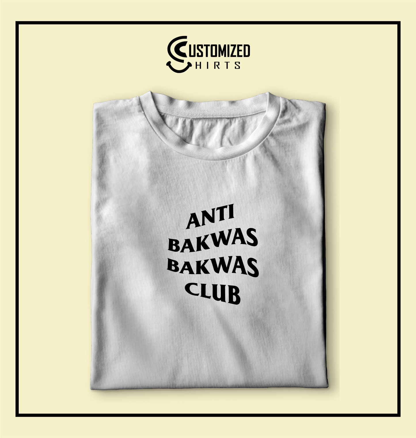 Anti Bakwas Club Tshirt