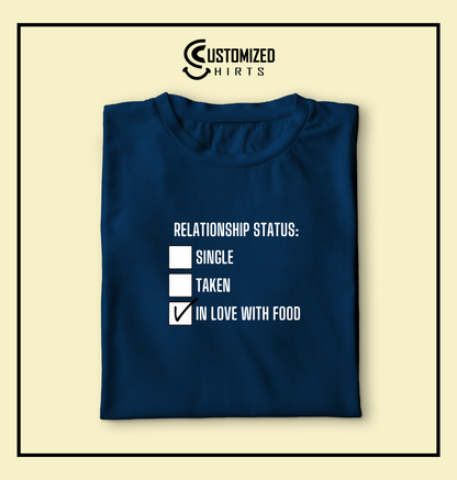 In Love With Food Tshirt