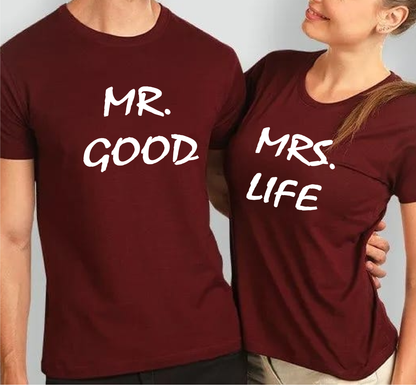 Good Life Couple Shirts