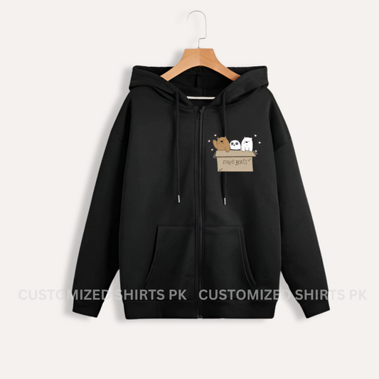 Free Bear Black Zipper