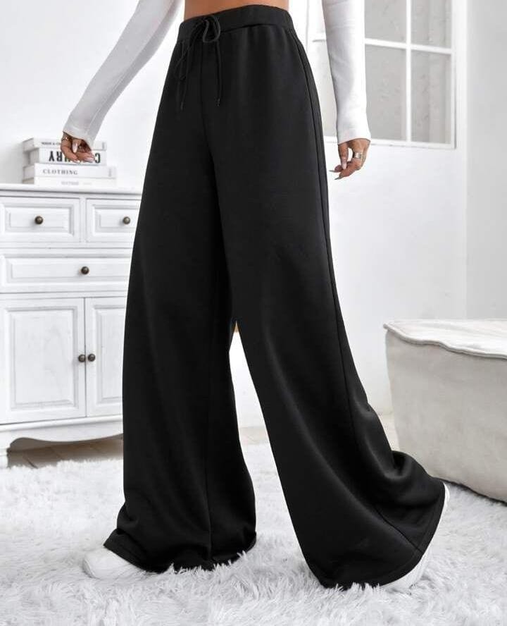 Basic Black Flapper Trouser