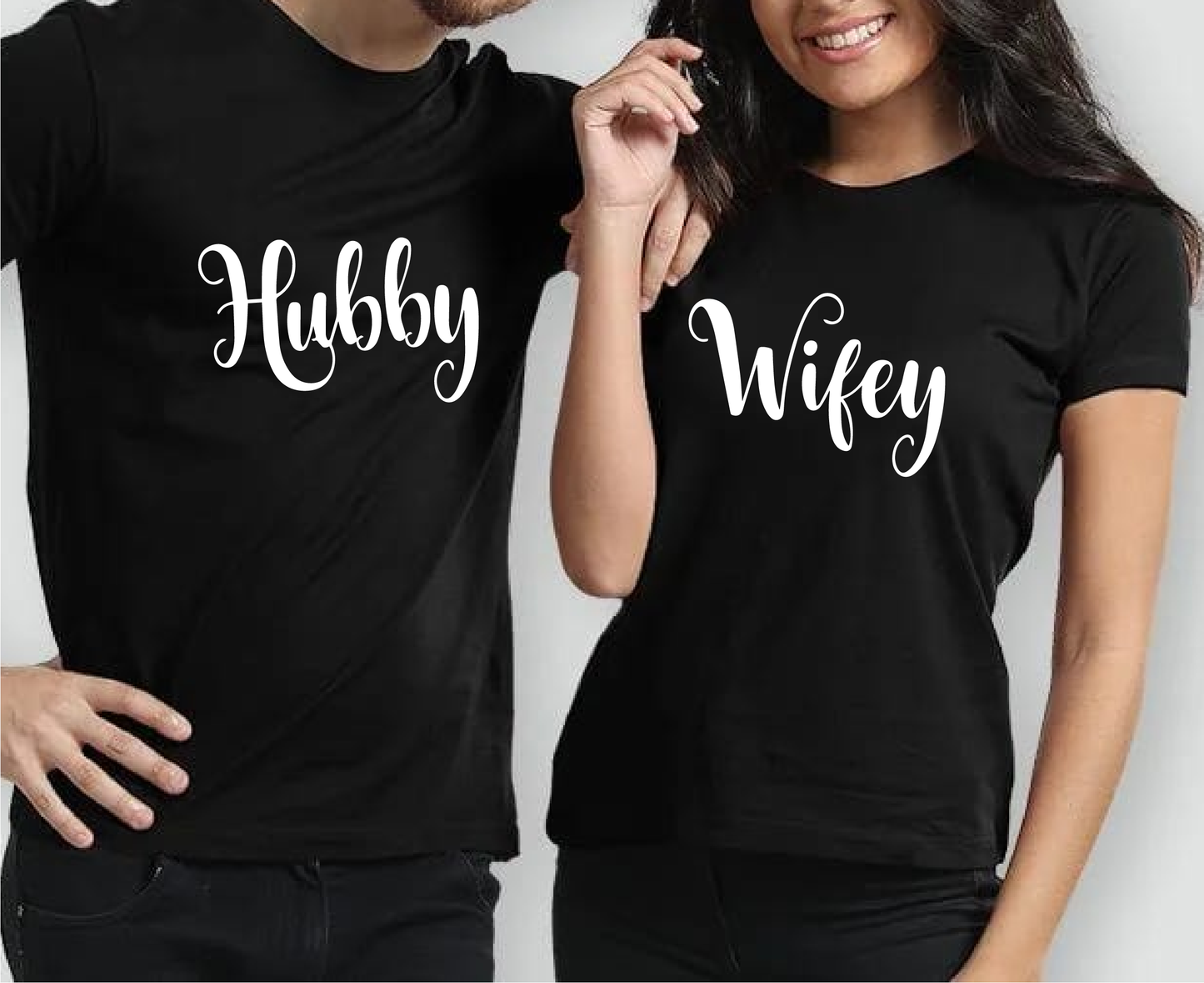 Wifey Hubby Couple Shirts