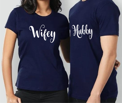 Wifey Hubby Couple Shirts