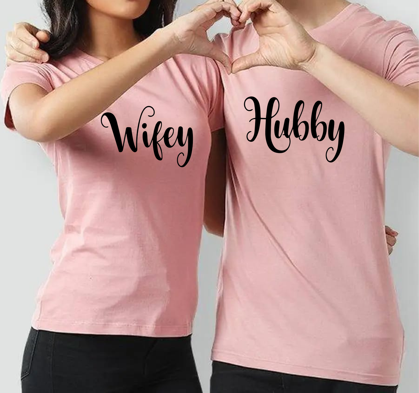 Wifey Hubby Couple Shirts