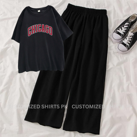 Chicago Tee & Black Flapper