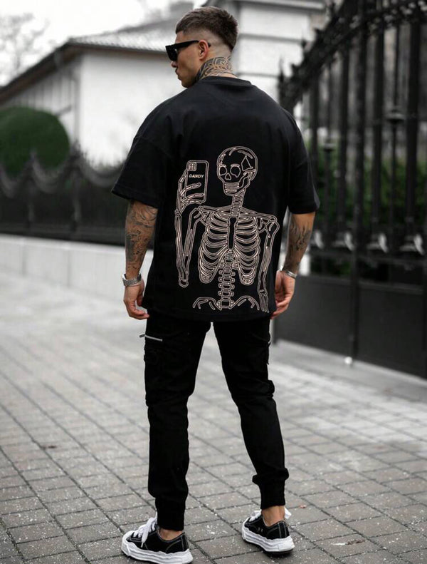 Skeleton Oversized T-Shirt