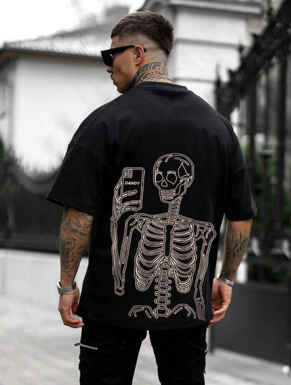 Skeleton Oversized T-Shirt