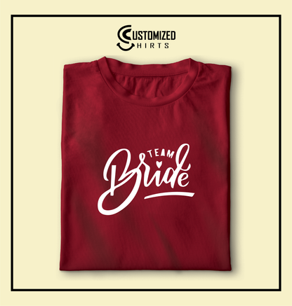 Team Bride Tshirt