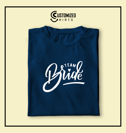 Team Bride Tshirt