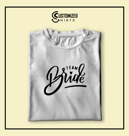 Team Bride Tshirt